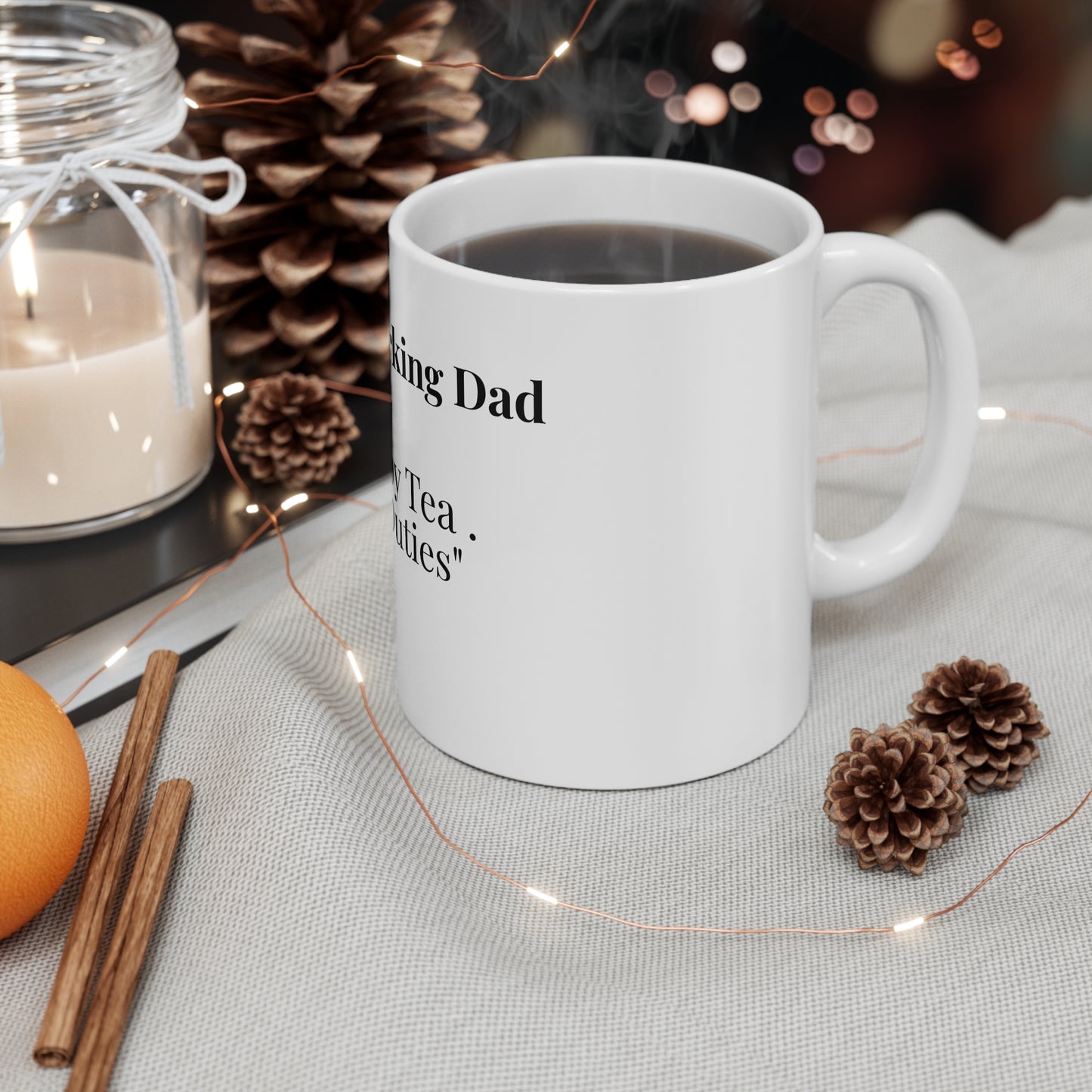 The Hardworking Dad “Powered by Tea and Dad Duties.”
