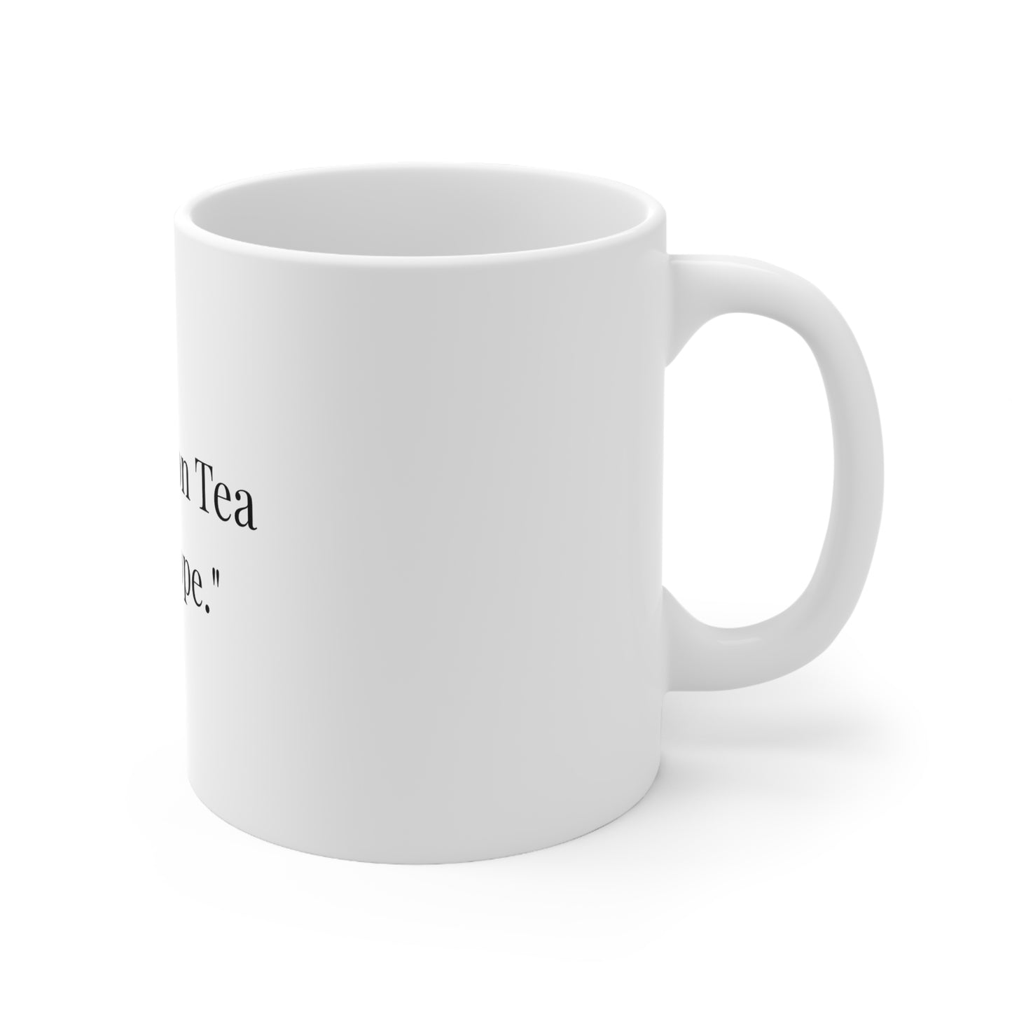 Running On Tea And Hope